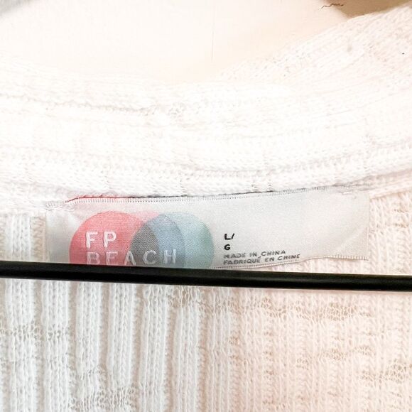 Free People Beach Pacific Knit Maxi Dress Size L - Picture 7 of 8